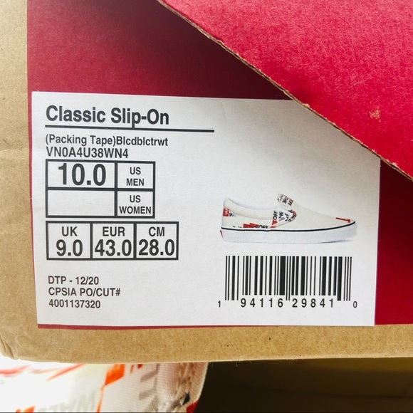 NWT Vans Classic Slip-On - Picture 6 of 6